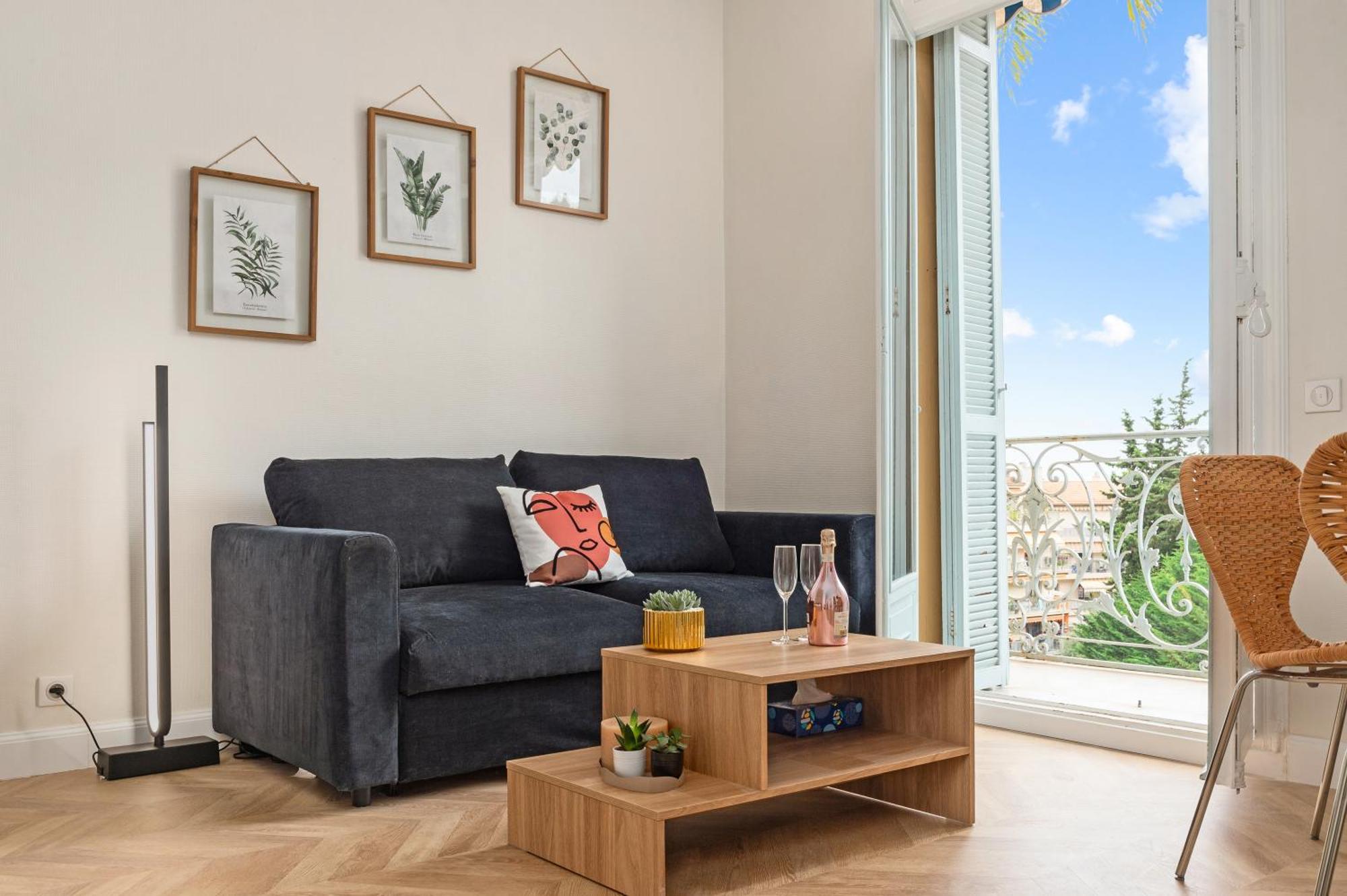 Mont Fleuri- Somptueux 2 Pieces - Parking - Menton Apartment Exterior photo